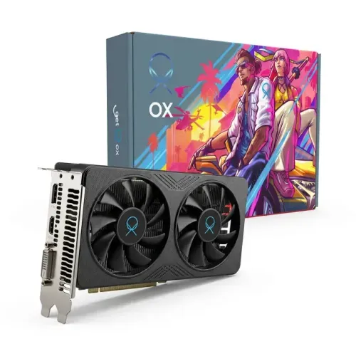 RX580 2048SP OX Radeon 8GB GDDR5 256-bit PCIe 3.0 Dual Fan FRETE GRÁTIS