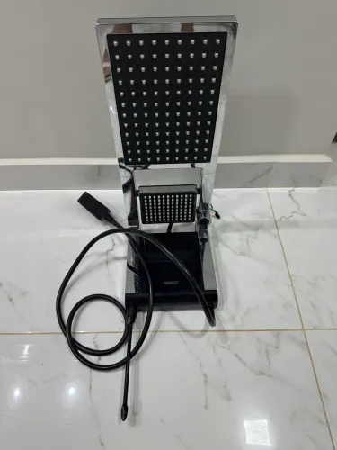 Chuveiro Lorenzetti Acqua Duo preto com cromado 127V 5500W