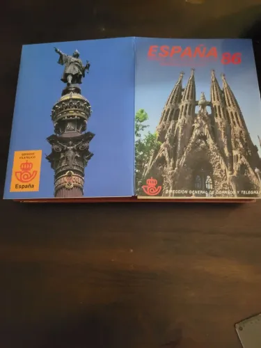Selos comemorativos Espanha 1986