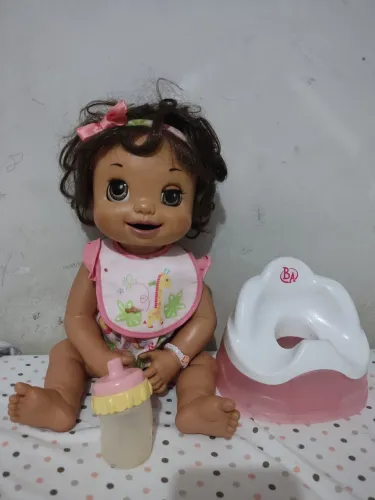 Baby alive troninho morena