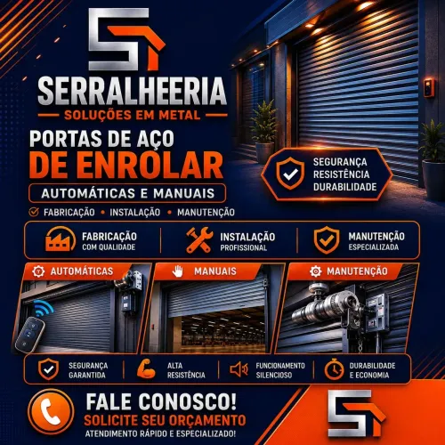 Serralheiro Portas de Aço 