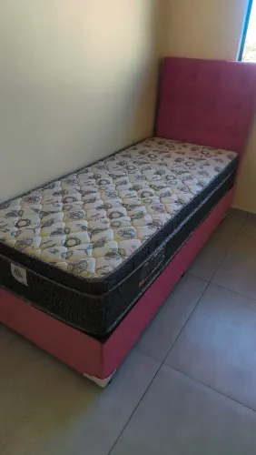 Cama box+ colchão