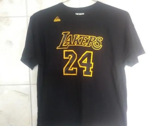 Camiseta Adidas Lakers Bryant nba plus size EG 74cm X 64cm us size 2x Basquete Americano