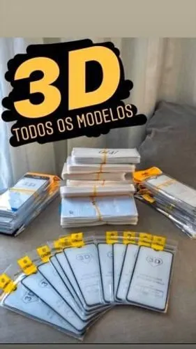 Película 3d tela completa iPhone Diversos