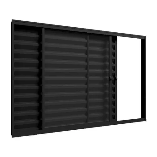 Veneziana Aluminio Preto 