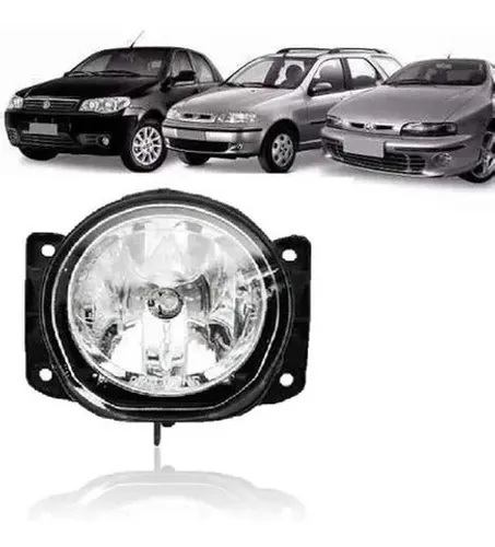 Farol Milha Neblina Com Suporte Fiat Palio Strada Siena Idea