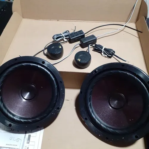 Kit 2 vias. Bravox Premium.  CS60 P. 6". 60RMS. Novo. Instalado. 