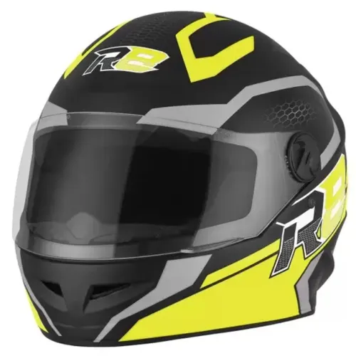 Capacete Pro Tork R8 Air Amarelo/Preto Fosco (Entrega Grátis)