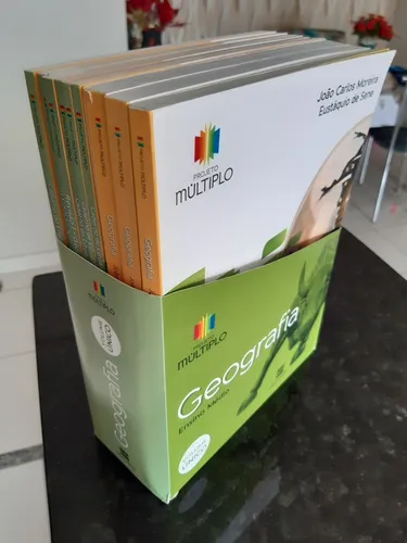 Geografia - Projeto Múltiplo (3 Livros+6 Cadernos+1 Atlas)