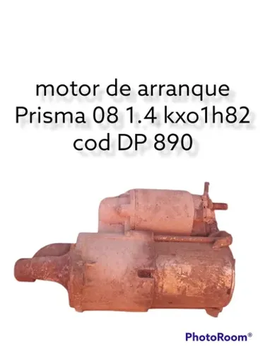 Motor de arranque prisma 2008 1.4