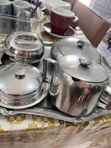 Conjunto de chá inox 