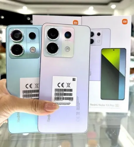 *NOTE  13 Pro 5G 256GB global * $ 2100 *unidade*<br>(8GB de RAM)<br>Verde ,lilas ?