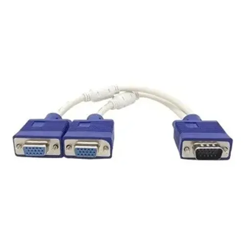 Divisor Cabo Vga Duplicador 1 Macho X 2 Femea Db15