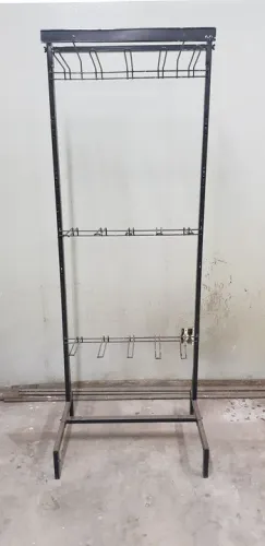 Expositor de metal para loja