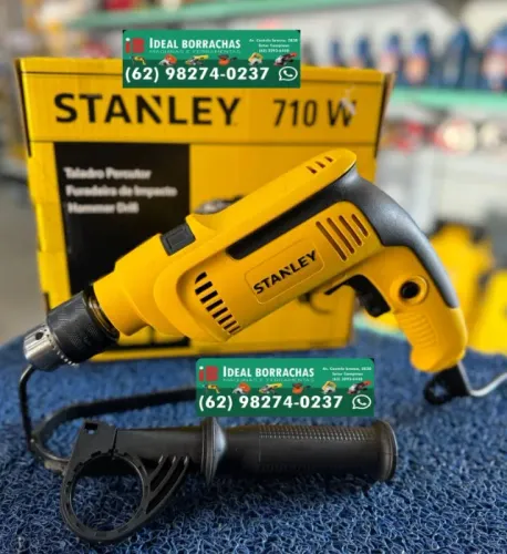 Furadeira Parafusadeira 710W - Profissional - 02 anos de garantia (controle de velocidade)