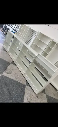 BALCÃO CAIXA VITRINE+ VITRINES MDF PARA LOJAS, ADEGA
