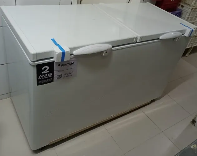 Freezer Horizontal 2 Portas Fricion 503 Litros - Novo