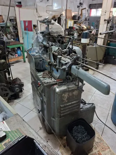 Torno Automático Strohm M-125 com BGSE - Pronto para Produção