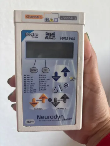 Estimulador Neuromuscular Portátil Neurodyn Tens Fes