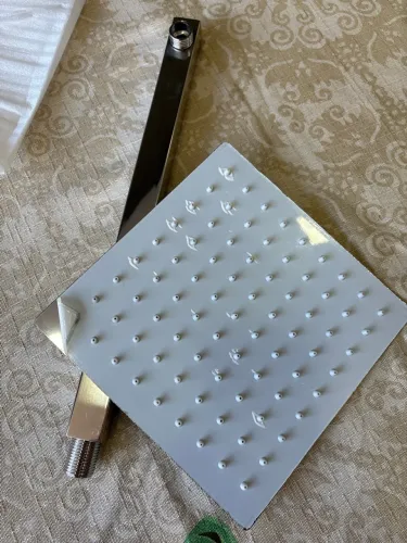 Chuveirão Quadrado Cromado 20x20 cm