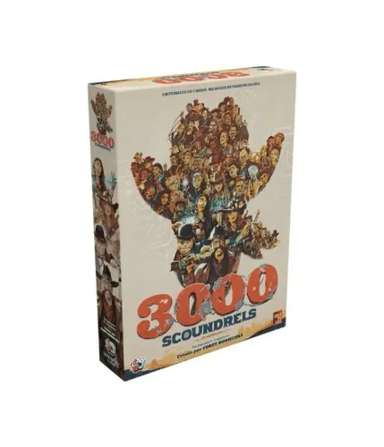Jogo de Tabuleiro -3000 Scoundrels