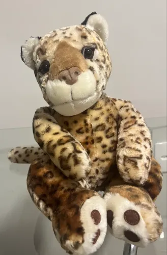 Urso Pelúcia - Onça Pintada - Aceito Ofertas