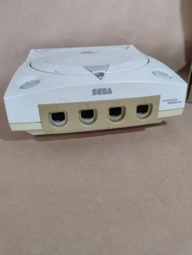 CARCAÇA SEGA DREAMCAST LOGO VERMELHO 