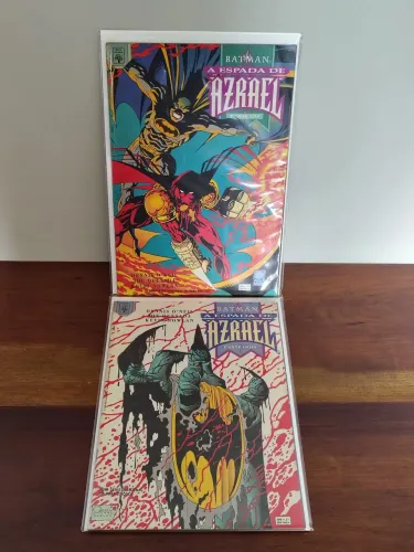 Batman: A Espada de Azral 1 e 2 (Completa Editora Abril) Dennis O'Neil
