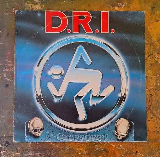 D.R.I. Lp Crossover - Edição da Eldorado de 1989 c/ Encarte - Ratos de Porão