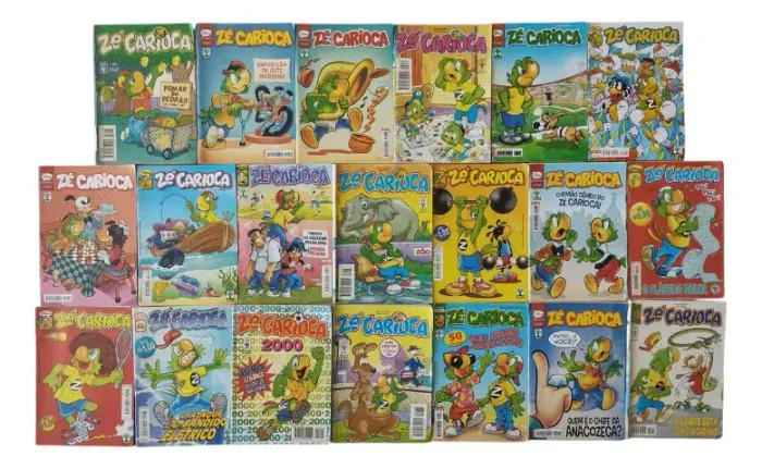 Kit Com 20 Gibis Do Ze Carioca Sem Repetição