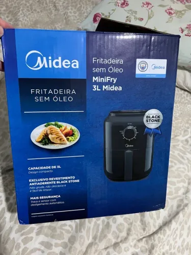 Fritadeira Sem Óleo Midea MiniFry 3L 110v