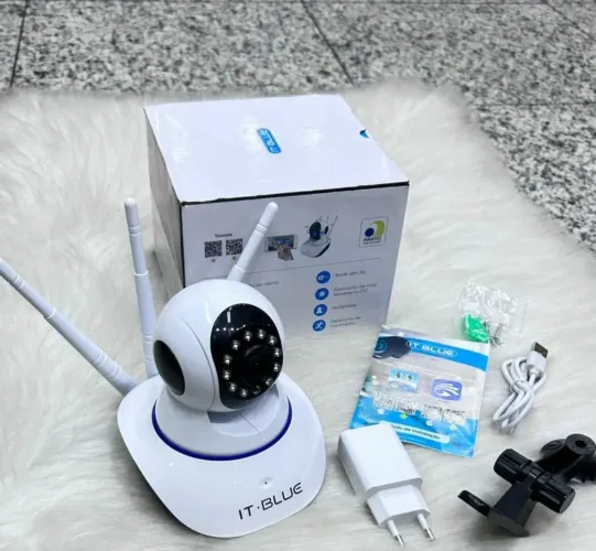 Câmera de Segurança IT-BLUE com Wi-Fi e Visão Noturna