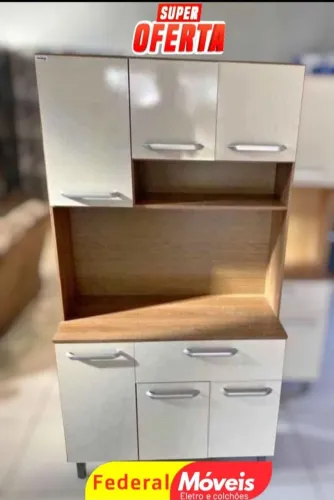Armário para Cozinha 90cm Novo - Bonito e Resistente!