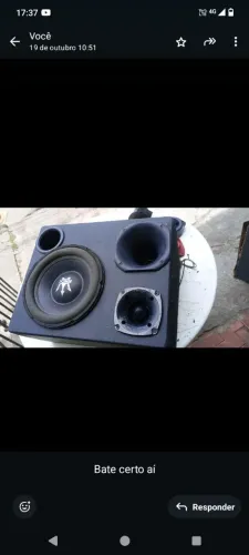 Som para vender totalmente compacto mais de alta performance.