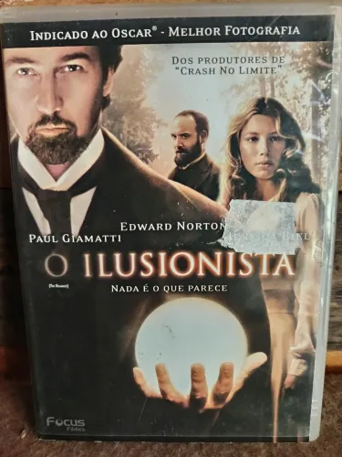 Filme O Ilusionista DVD original.
