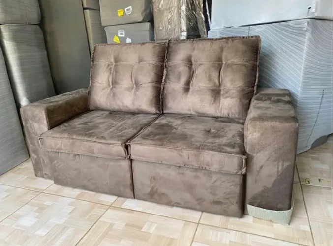 Sofá Retrátil e Reclinável 1.90m NOVO ( Direto da Fábrica )