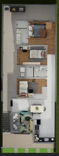 Casa à venda, 125 m² por R$ 750.000,00 - Condomínio Vale Azul - Votorantim/SP
