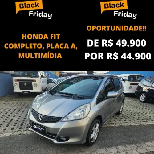 HONDA FIT - Black oferta - descontos imperdíveis