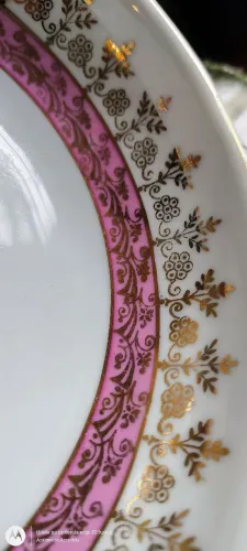 Prato térmico de porcelana 