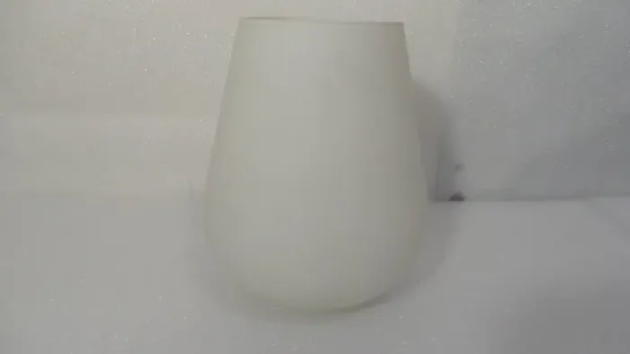 MANGA ANTIGA PARA LUMINÁRIA LUSTRE ANTIGO EM OPALINA FOSCA