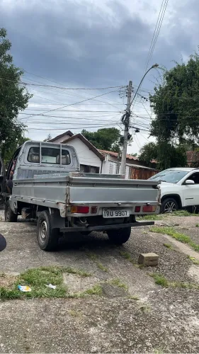 Caminhonete effa 2011 cinza 2 portas motor zero 