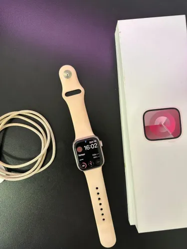 Apple Watch SE 44mm Rosa - Original, Perfeito, com Carregador + Pulseira