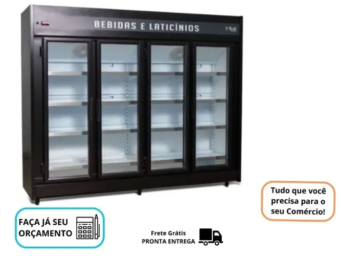 Refrigerador 4 Portas Polar 127-220v Novo