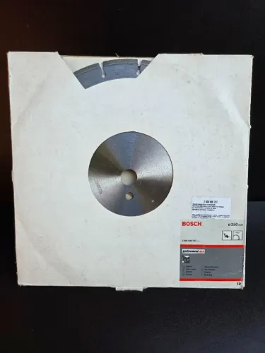 Disco de corte diamantado Bosch 350mm - sem uso