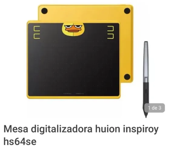 Mesa digitalizadora huion inspiroy hs64se