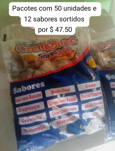 Cremosinho . Sorvete de Iorgute . Sorvegurt