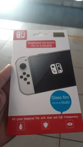 Película de vidro temperado para Nintendo Switch OLED