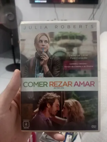 DVD "Comer Rezar Amar" - Julia Roberts