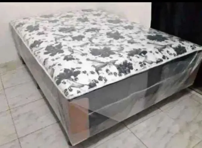 Cama Box na embalagem emtregoo