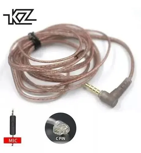 Cabo original  KZ com e sem Microfone 